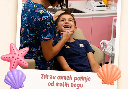 Zdrav osmeh počinje od malih nogu